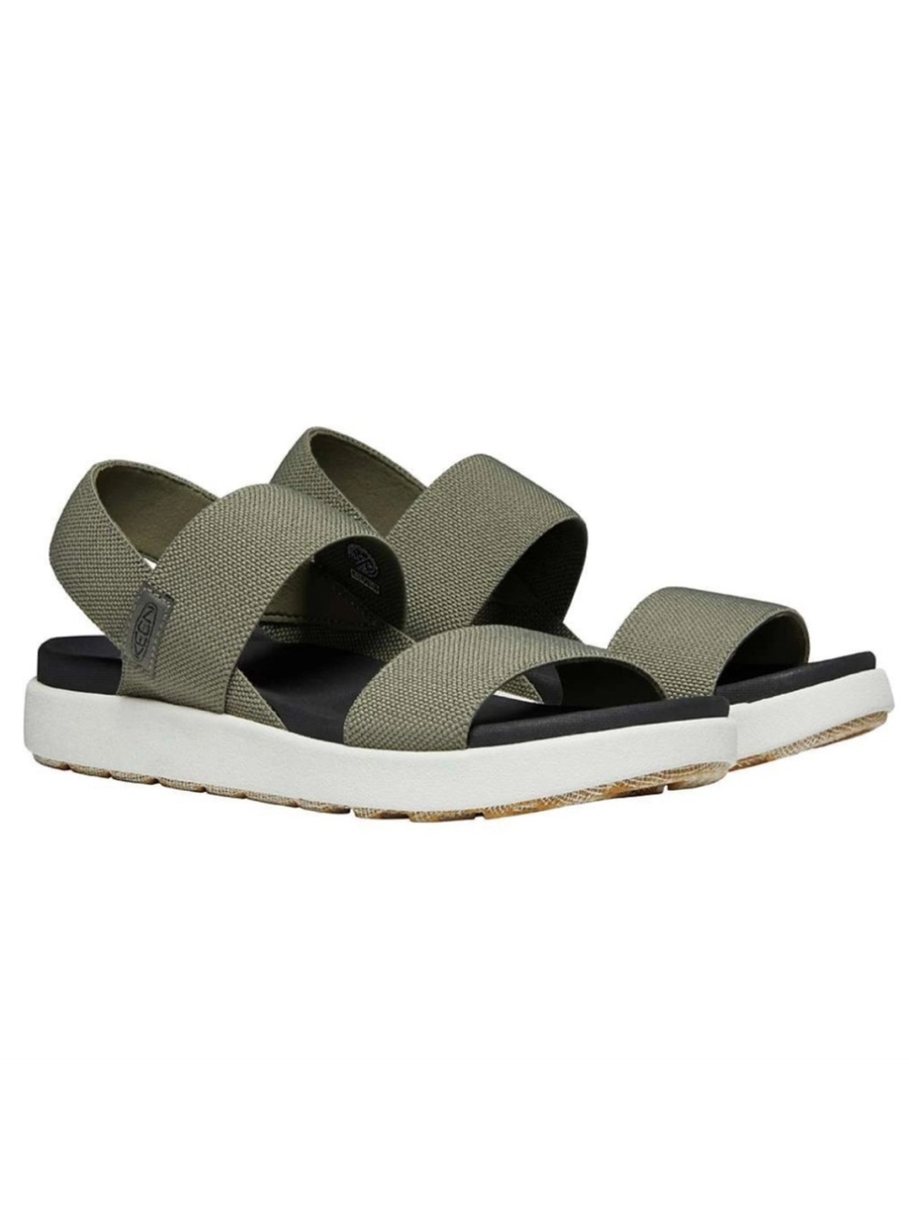 Keen Elle Backstrap Dusty Olive Strappy Sandals